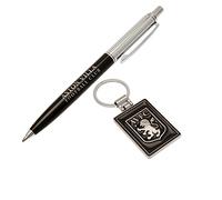 Aston Villa FC Keyring Set (One Size) (Black/Steel)
