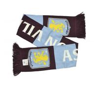 Aston Villa FC Men's Stripe Scarf in Light Blue Aston Villa FC Light Blue One Size