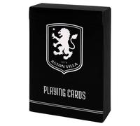 Aston Villa FC Playing Cards in Black | Size: 1 Pack Aston Villa FC Black 1 Pack