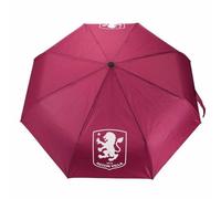 Aston Villa FC Umbrella Fan Gift Black Handle Official Licensed