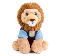 Aston Villa Lion Plush Toy Official Licenced 24cm High Football Club Soft Cuddly Gift for AVFC Supporters