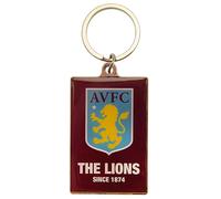 Aston Villa Official FC The Lions Keyring In Velvet Gift Bag