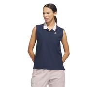 Aston Villa x adidas Golf Beyond The Course Twistknit Polo Shirt - Navy - Womens