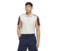 Aston Villa x adidas Golf Beyond The Course Vent Twistknit Polo Shirt - Grey