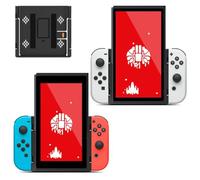 ASTONEY Switch Portrait Mode Flip Grip Handheld for Nintendo Switch OLED, Vertical Mode Orientation Works with Joy-con Grips Stand