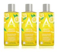 Astonish 3 in 1 Multi-Purpose Super Concentrated Disinfectant with Long Lasting Fragrance, Zesty Lemon, 3 x 300ml