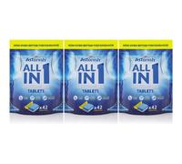 Astonish All In 1 Dishwasher Tablets Lemon 42 Tablets (Pack Of 3)