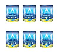 Astonish All in 1 Dishwasher Tablets, Lemon, 42 Tablets, Pack of 6