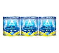 Astonish All In 1 Dishwasher Tablets Lemon Scent, 100 Tablets (Pack Of 3)