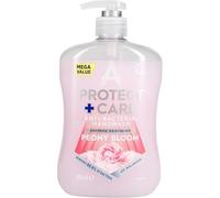 Astonish Anti-Bacterial Handwash Protect & Care Soothing Moisturiser with Vitamin E 600ml (pack of 2, peony bloom 600ml)
