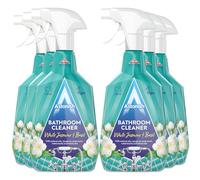 Astonish Bathroom Cleaner 750ml Pack of 6 Powerful Limescale, Soap Scum & Dirt Remover - Fresh Scent Spray - Non-Toxic, Vegan, Cruelty-Free - Bathroom & Shower Cleaner