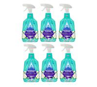 Astonish Bathroom Cleaner White Jasmine & Basil Spray 6x 750ml Bulk Cleaning