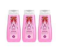 Astonish Berry Burst Shampoo with Pro-Vitamin B5 - Moisturising and Nourishing Formula - Fruity Fresh Scent - For Soft Healthy Hair - Multipack 3 x 400ml