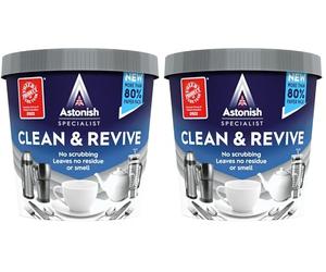Astonish C9630 Specialist Clean & Revive Stain Remover, Removes Ingrained Tea and Coffee Stains, for Cups and Teapots, 350g (Pack of 2)
