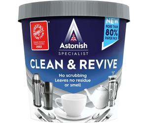 Astonish C9630 Specialist Clean & Revive Stain Remover, Removes Ingrained Tea and Coffee Stains, for Cups and Teapots, 350g