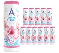 Astonish Carpet Freshener Pink Blossom Shake & Fresh 350g x12 with Odour Neutraliser Long Lasting Fragrance Home Carpet Cleaner Smoke & Damp Smells Carpet Deodoriser Eliminates Pet, Fresh Scent