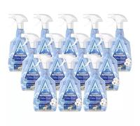 Astonish Cotton Fresh Specialist Fabric Refresher 750ml Long-lasting Freshness Fabric Freshener & Odour Remover for Clothes with Encapsulated Fragrance Technology Pack of 12