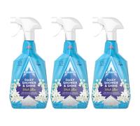 Astonish Daily Shower and Shine, Vegan and Cruelty-free Shower Spray, White Lilies, 3 x 750ml