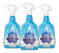 Astonish Daily Shower Shine Spray 750ml Pack of 3 - Bathroom Cleaner to Prevent Limescale, Watermarks & Soap Scum - Streak-Free Shine for Glass, Tiles, Chrome, Mirrors & Screens