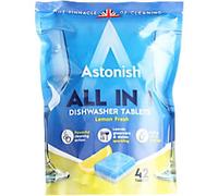 Astonish All in 1 Dishwasher Tablets Blue (Pack of 42) AST22180