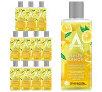 Astonish Disinfectant Concentrate Zesty Lemon 300ml Pack of 12 - Multi-Surface Cleaner, Kills 99.9% of Bacteria and Viruses, Long-Lasting Fresh Scent, Ideal for Home & Office Use