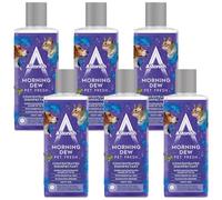 Astonish Disinfectant Morning Dew 300ml x6 - Powerful Multi-Surface Cleaner - Kills 99.9% of Bacteria - Pet-Friendly Formula - Long-Lasting Fresh Scent - Ideal for Home & Office