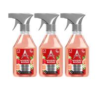 Astonish Disinfectant Spray, Ready to Use, Virus and Germ Killing, Bouquet Blooms, 3 X 550ml