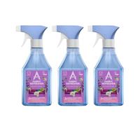 Astonish Fabric Refresher for Freshening Clothes and Fabrics - Refreshing Lavender Escape Scent - Eliminates Odours - Suitable for Curtains, Carpets, Cushions - Multipack 3 x 550ml