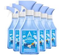Astonish Fabric Refresher Fresh Linen 550ml x6 Trigger Spray Long Lasting Fresh Fragrance Safe Fabric Spray Double Odour Neutralising Technology for Home, Pets, Sofas, Carpets & Clothes