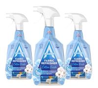 Astonish Fabric Refresher Spray 750ml Pack of 3 - Odour Eliminator for Clothes, Carpets, Upholstery, Curtains, Bedding - Long-Lasting Fresh Scent, Household Cleaning Product