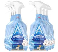 Astonish Fabric Refresher Spray 750ml Pack of 6 - Odour Eliminator for Clothes, Carpets, Upholstery, Curtains, Bedding Long-Lasting Fresh Scent, Household Cleaning Product