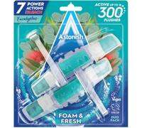 Astonish Foam & Fresh Toilet Blocks, Pack of 2 Eucalyptus, Size 2 Pack | Charlies