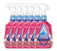 Astonish Frosted Cherry Anti-Bacterial Trigger Spray 750ml pH Neutral, Bleach-Free and Dye-Free Surface Cleanser Vegan and Cruelty-Free Household Cleaning Spray Assorted