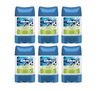 Astonish Gillette Power Rush Antiperspirant Deodorant Clear Gel 70Ml - Pack Of 6