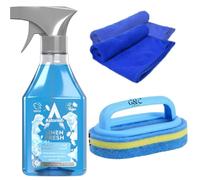 Astonish Linen Fresh Disinfectant Spray 550ml with Cleaning Scrubber + 2 Microfibre Cloths | Cleaning Products, Antibacterial Spray