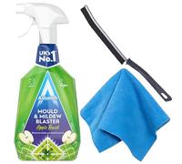 Astonish Mould And Mildew Remover Anti Mould 750ml Spray Set - Also Includes | Multifunctional Crevice Cleaning Brush | Northernscape Microfibre Cloth Assorted | Fast Mould Removal |