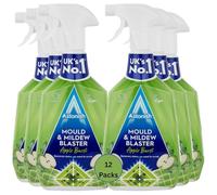 Astonish Mould & Mildew Blaster 750ml Powerful Anti-Mould & Mildew Cleaner, Removes Stubborn Black Spots, Bathroom, Kitchen, Shower, Tiles, Grout & Home Cleaning, Fresh Scent X12