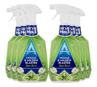 Astonish Mould & Mildew Blaster 750ml - Powerful Anti-Mould & Mildew Cleaner, Removes Stubborn Black Spots, Bathroom, Kitchen, Shower, Tiles, Grout & Home Cleaning, Fresh Scent X6