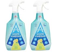 Astonish Multipurpose Cleaning Spray with White Vinegar, Powerful Cleaning for Surfaces, Zesty Lemon Scent, 750ml (Pack of 2)