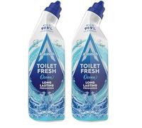 Astonish Ocean Toilet Fresh Gel, Kills 99.9% of Bacteria, Limescale Prevention, 750ml (Pack of 2)