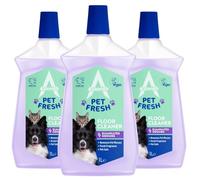Astonish Pet Fresh Floor Cleaner 1L Powerful Pet Odour Remover & Stain Eliminator, Pet Safe Formula for Floors & Hard Surfaces, Neutralises Urine, Mud & Mess Smells, Long-Lasting Fresh Fragrance x3