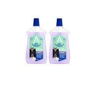 Astonish Pet Fresh Floor Cleaner 1L x2 Eliminates Pet Odours & Stains Hygienic Multi-Surface Hard Floor Cleaner Fresh Fragrance, Safe Around Pets, Long Lasting Cleaning Power