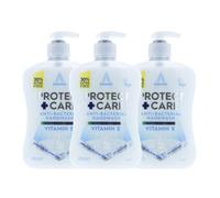 Astonish Protect + Care Anti-Bacterial Hand Wash - Removes 99.9% Bacteria -Moisturising Liquid Soap - Gentle on Skin - Everyday Hygiene Hand Wash - With Vitamin E - Multipack of 3 x 650ml