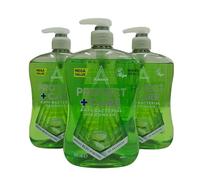 Astonish Protect & Care Anti-Bacterial Handwash with Aloe Vera, 600ml Pack of 3 - Gentle and Effective Hand Hygiene for the Whole Family