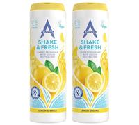 Astonish Shake & Fresh Lemon Sparkle 350g Carpet Freshener with Odour Neutraliser Long Lasting Fragrance Carpet Deodoriser Eliminates Pet, Fresh Scent Home Carpet Cleaner Smoke & Damp Smells X2