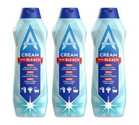 Astonish Specialist Cream Cleaner with Bleach, for Removing Tough Grime and Dirt, Deep Cleaning, 3 x 500ml