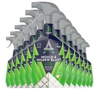 Astonish Specialist Mould & Mildew Blast Stain Remover Spray 750ml Apple Burst Scent, Powerful Bathroom Cleaner for Tiles, Grout, Shower & Walls, Removes Tough Black Mould, Mildew Soap Scum Vegan x12