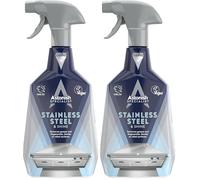 Astonish Specialist Stainless Steel and Shine Spray, for Polished Surfaces, Clear Waters, 750ml (Pack of 2)