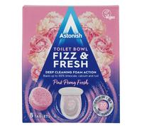 Astonish Toilet Bowl Fizz & Fresh Tablets, Deep Cleaning Foam Action,