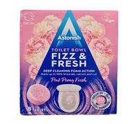 Astonish Toilet Bowl Fizz & Fresh Tabs Pink Peony Fresh, 8 Tablets